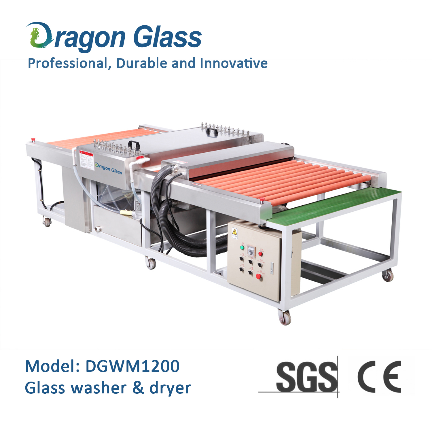 1200mm Glass Washing Machine DGWM1200